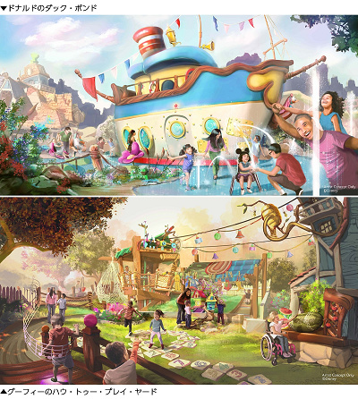 カリフォルニアディズニーのリニューアル後のトゥーンタウン