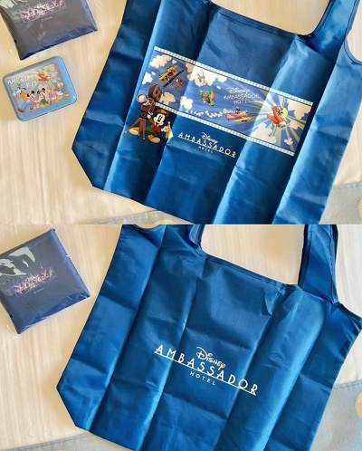 ディズニー　アメニティ　エコバッグ　6個 ディズニーホテル】エコバッグが新アメニティとして登場！デザイン