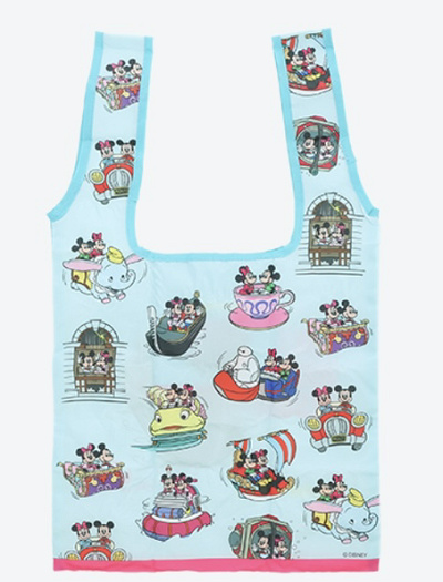 ヴェネツィアンゴンドラデザインのエコバッグ（裏）