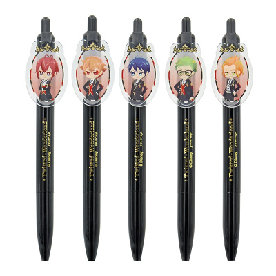 ディズニーツイステグッズ：マスコット付きボールペン