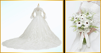ディズニーのウェディングドレス