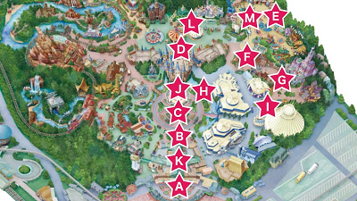 ディズニーランドのフォトロケーション