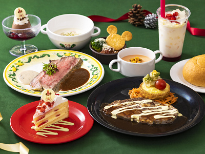 ディズニーシーのクリスマスフード2025