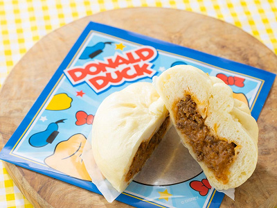 ドナルドダックまん（チーズバーガー味）