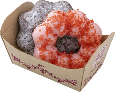 ドーナツ（ストロベリー、チョコ）