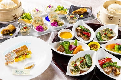 ダッフィー＆フレンズのファインド・ユア・ビューティフル・ブルー！　カントニーズランチ