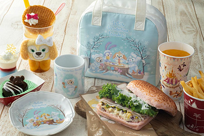スーベニア　セット　ダッフィー　ホワイト　ウィンタータイム　ワンダーズ 11/1〜】ダッフィー＆フレンズのホワイト・ウィンタータイム