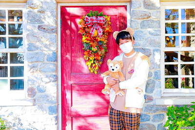 ダッフィーメンズコーデ