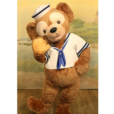 ダッフィーの着ぐるみはかわいい!