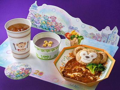 ダッフィーのスペシャルセット（ビーフ）