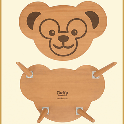 ダッフィーのテーブル(ディテール)