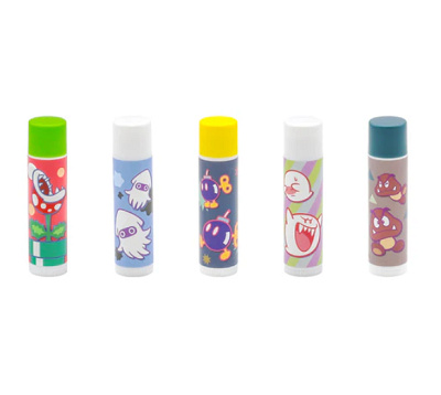 敵キャラクターリップクリームセット