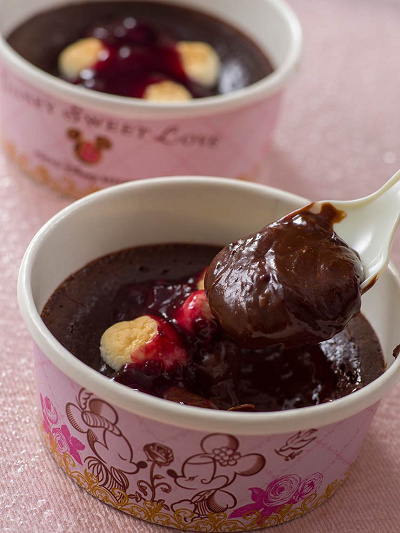 フォンダンショコラ、ミックスベリーソース