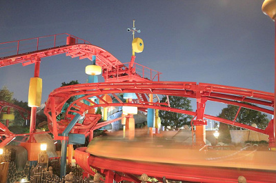 ガジェットは○○を改造して、ローラーコースターを作った!?