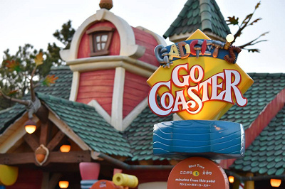 キッズ向けのスリルなアトラクションいえば、ガジェットのゴーコースター