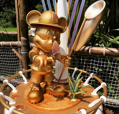 ロストリバーデルタのハピエストミッキースポット