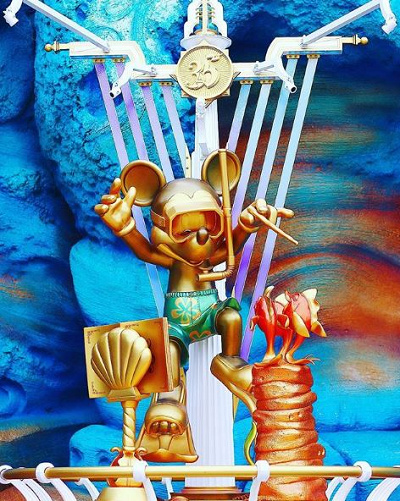 マーメイドラグーンのハピエストミッキースポット