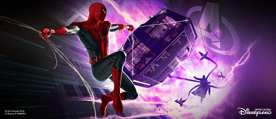 香港ディズニーランドのマーベルアトラクション:スパイダーマンの新エレベーターフォールライド