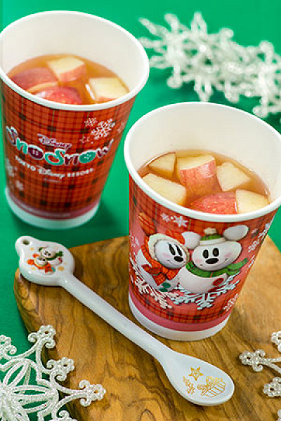 アップル&シナモンのホットドリンク