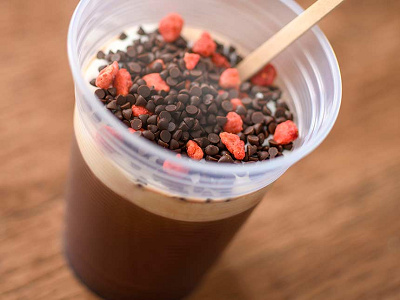 ホットチョコレート&ストロベリー