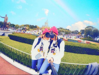 ボトムスもそろえればよりペアルックっぽく♪