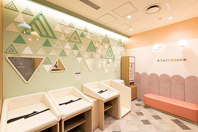 イクスピアリのベビールーム（1F ザ・コートヤード）