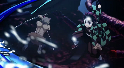 伊之助と炭治郎