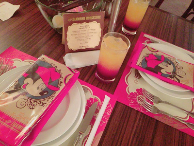 ディナーショーのメニューをご紹介