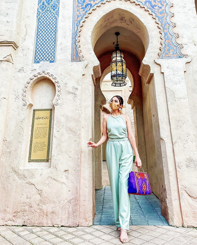 ジャスミンコーデ(ディズニーキャラクターコーデ)