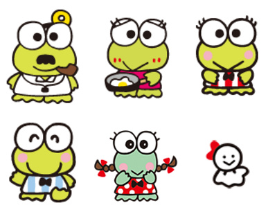 けろけろけろっぴの家族と仲間