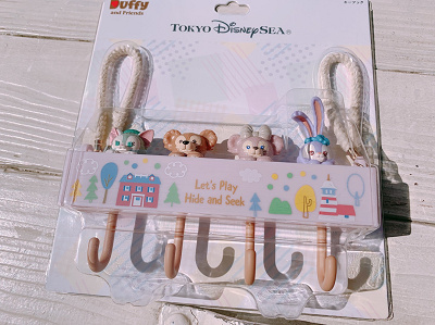 ダッフィ&フレンズ　Lets Play Hide and Seekストラップ Duffy and Friends 