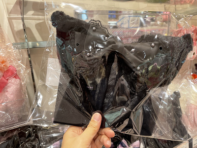 クロミのリボン&パールカチューシャ