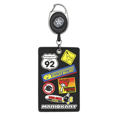 マリオカートリール付きパスケース