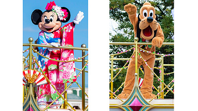 ミッキー&フレンズのグリーティングパレード お正月バージョン