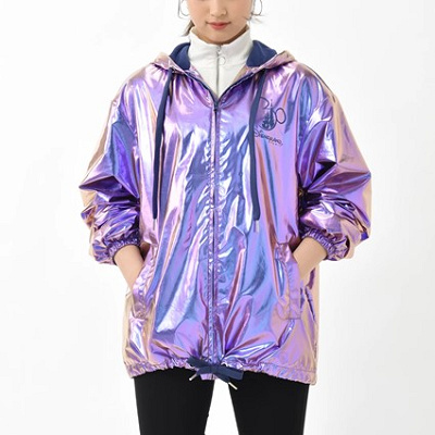 ミッキーパーカー メタリック