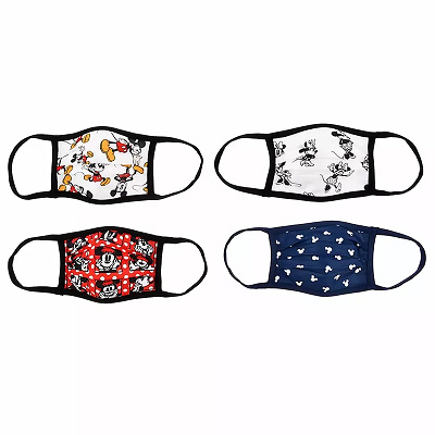 ミッキー&ミニーマスク(4枚セット)
