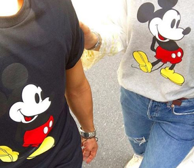 ミッキーTシャツ