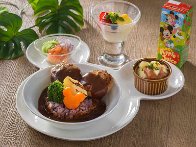 「ミッキーのレインボー・ルアウ」低アレルゲンメニュー 小人