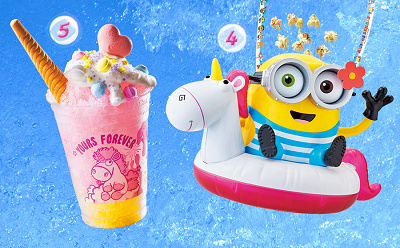ミニオン&フラッフィの夏フード