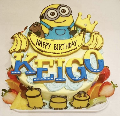 特集】ミニオンケーキのアイデアまとめ！サーティワン、手作り ..., 画像サイズ:400x387