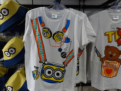 USJ - ユニバ ミニオン Tシャツ 帽子 コインホルダー セットの