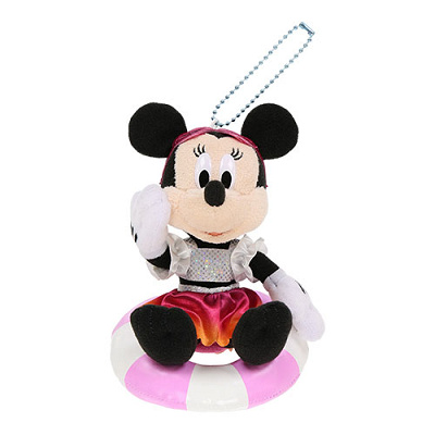 ミニーぬいぐるみバッジ（SuiSui Summerグッズ）