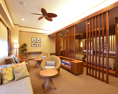 モノリスタワーのプレミアムルームはかなりの豪華さです！