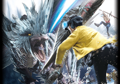 モンスターハンターワールド:アイスボーン XR WALK メインビジュアル