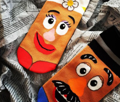 ミスターポテトヘッドのソックス