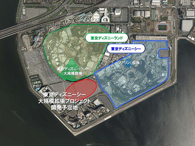 新テーマポートの場所