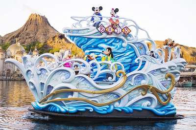 ディズニーシーのニューイヤーズグリーティング