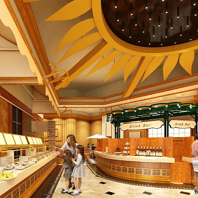 オリエンタルホテルユニバーサルシティの朝食 レストランイメージ