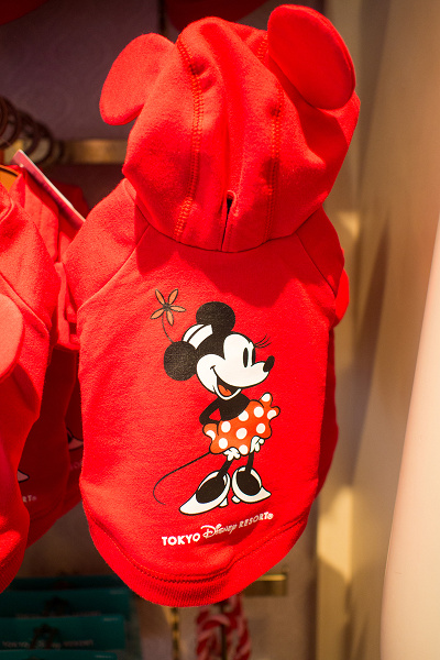 ペット用ミニーパーカー(背中側)