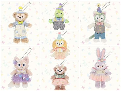 ♡フロムオールオブアス♡ダッフィー＆フレンズ♡ぬいぐるみバッヂ♡タグ、値札付き♡ 5/18追加発売】ダッフィー＆フレンズのフロム・オール・オブ